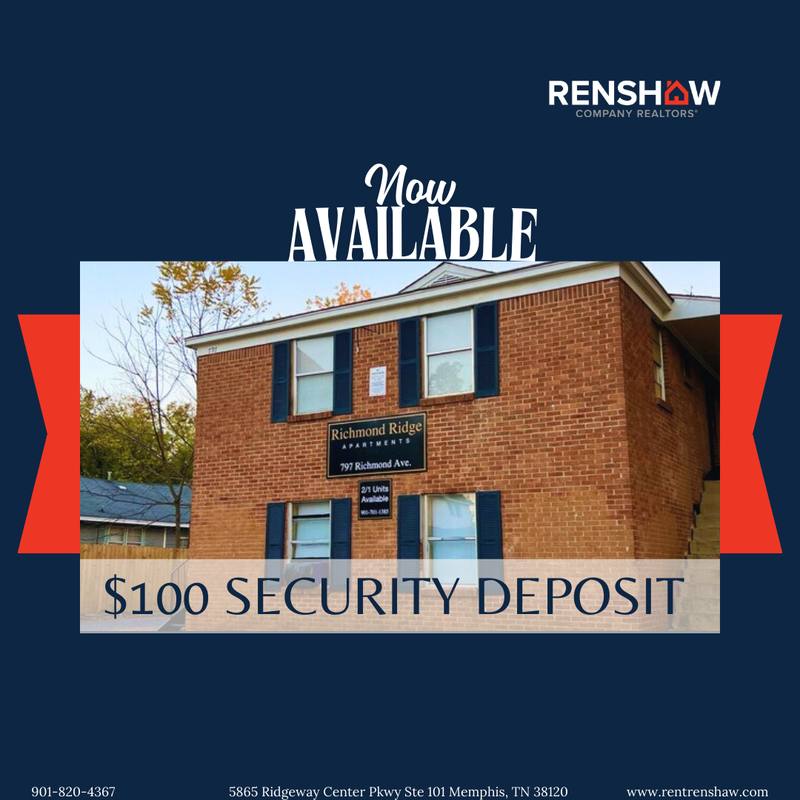 Apartment for rent at 797 Richmond Ave, Memphis, TN 38106