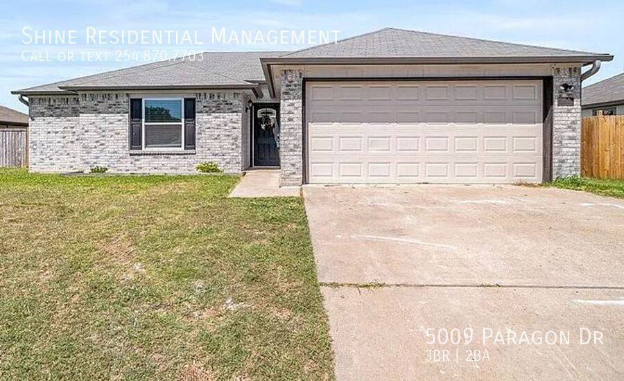 House for rent at 5009 Paragon Dr, Killeen, TX 76542