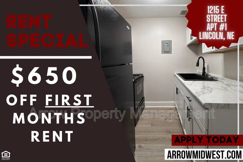 Apartment for rent at 1215 E St #1, Lincoln, NE 68508