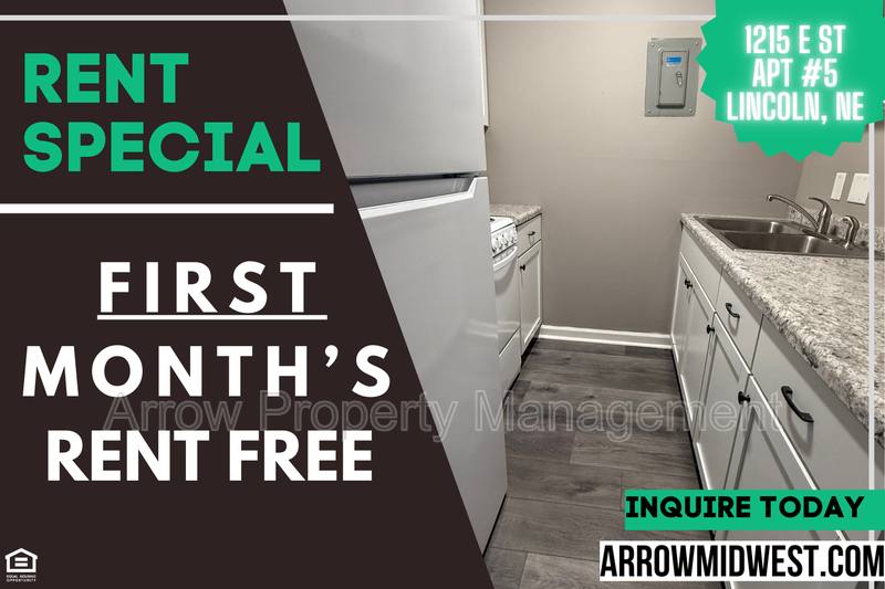 Apartment for rent at 1215 E St #5, Lincoln, NE 68508