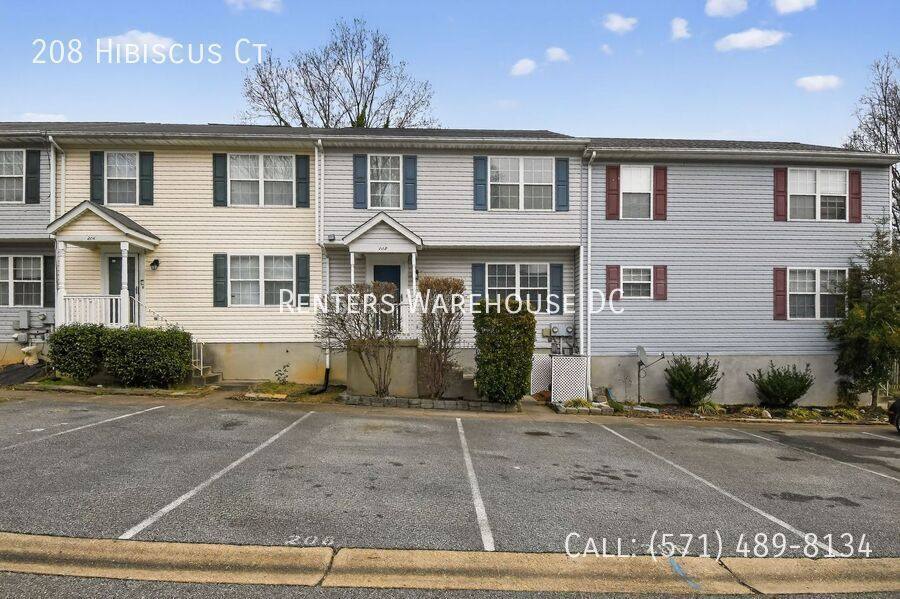 Townhouse for rent at 208 Hibiscus Court, La Plata, MD 20646