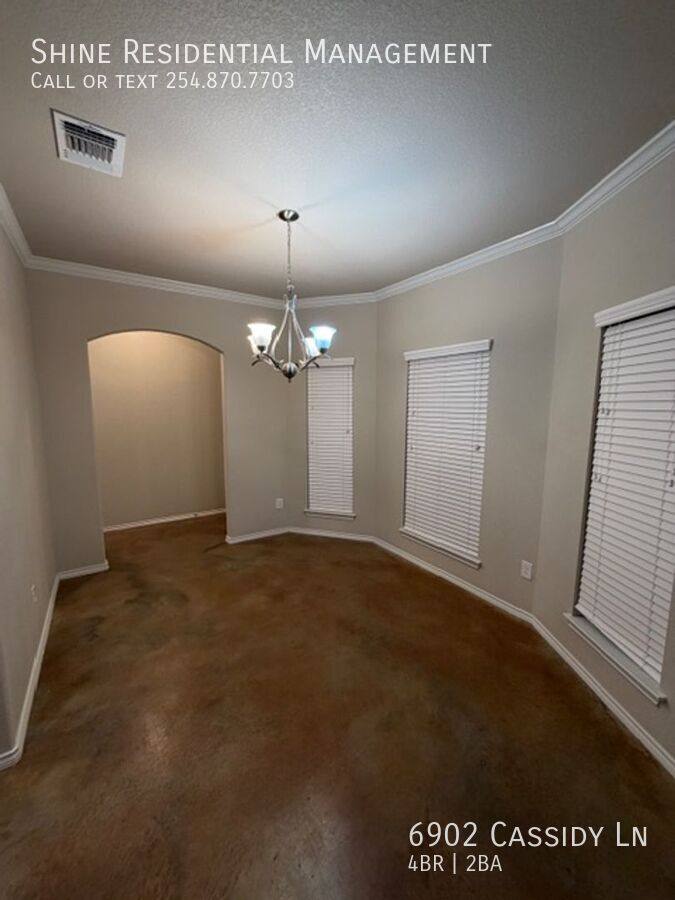 House for rent at 6902 Cassidy Lane, Killeen, TX 76542
