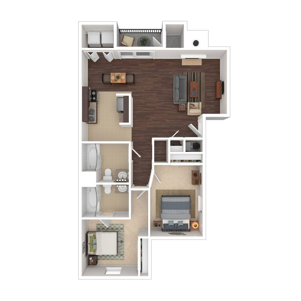 Apartment for rent at 38121 25th St E, Palmdale, CA 93550