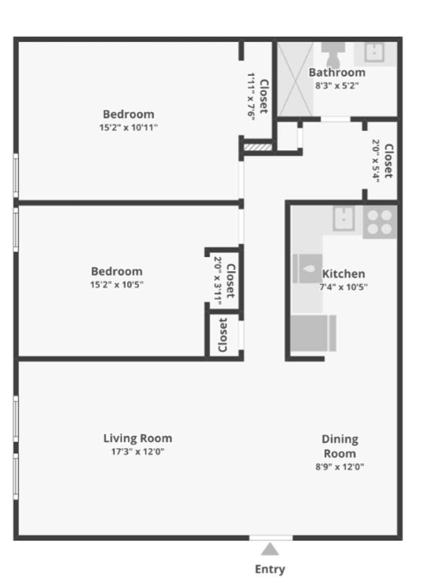 Apartment for rent at 1735 W 19th St, Lawrence, KS 66046
