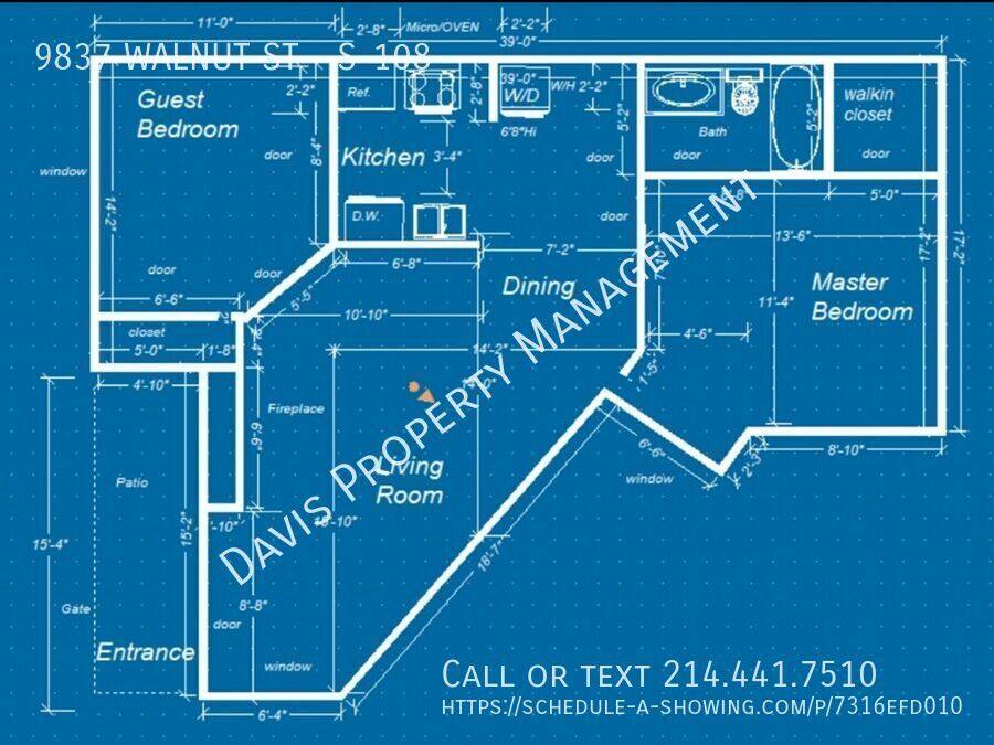 House for rent at 9837 Walnut St #S-108, Dallas, TX 75243