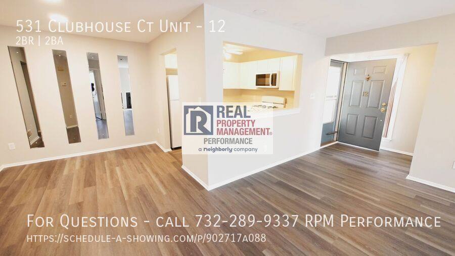 Apartment for rent at 531 Clubhouse Court #12, Union, NJ 07083