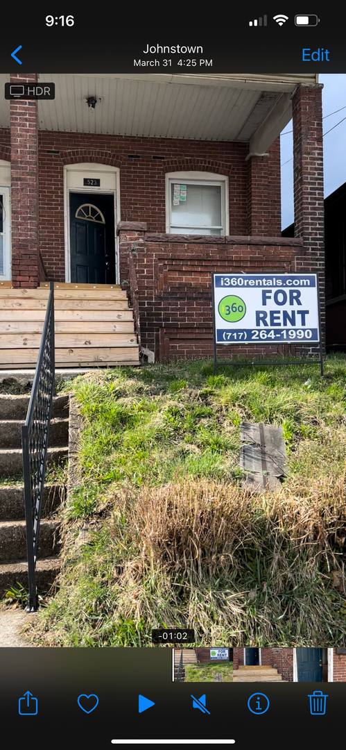 Apartment for rent at 521-523 Dorothy Ave, Johnstown, PA 15906