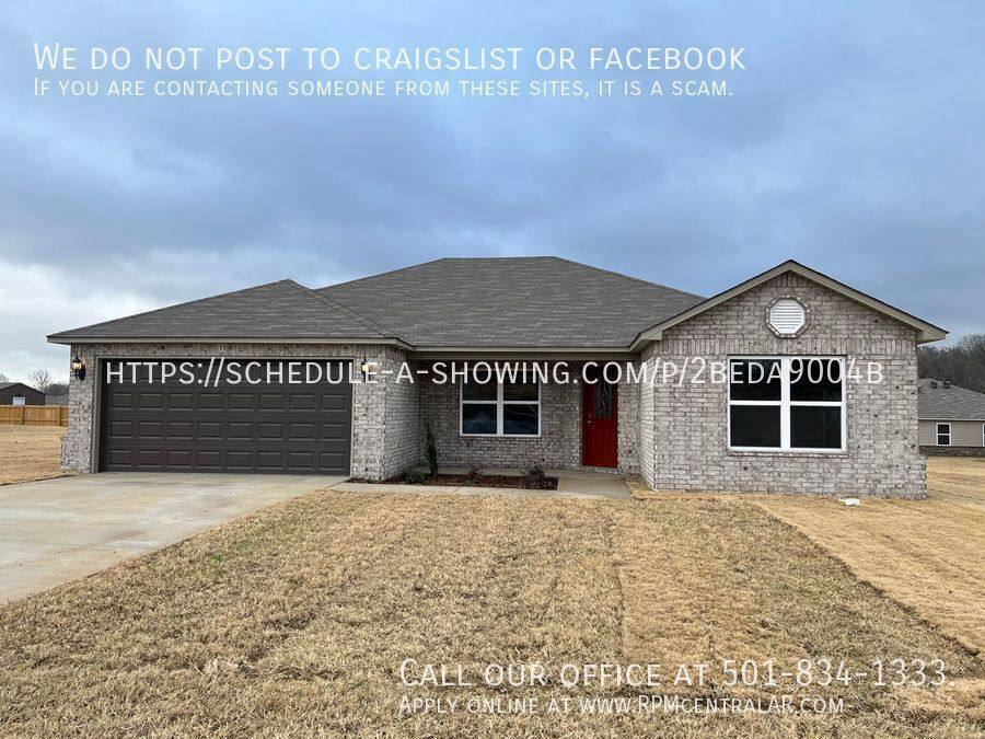 House for rent at 33 Ferguson Dr, Austin, AR 72007