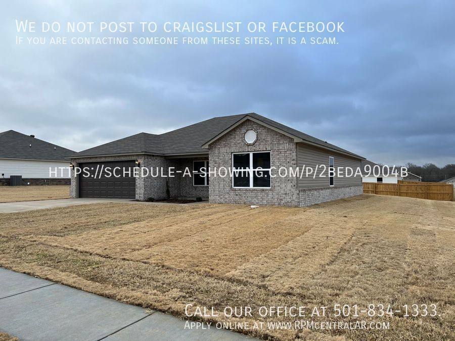 House for rent at 33 Ferguson Dr, Austin, AR 72007
