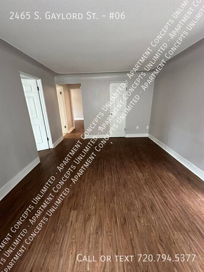 Apartment for rent at 2465 S Gaylord St #4, Denver, CO 80210