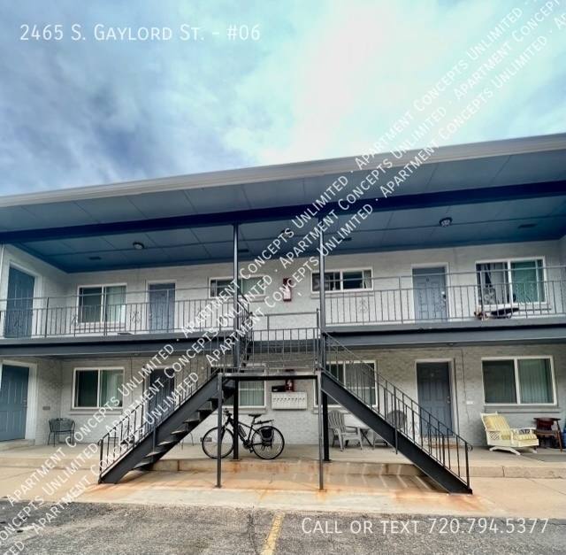 Apartment for rent at 2465 S Gaylord St #4, Denver, CO 80210