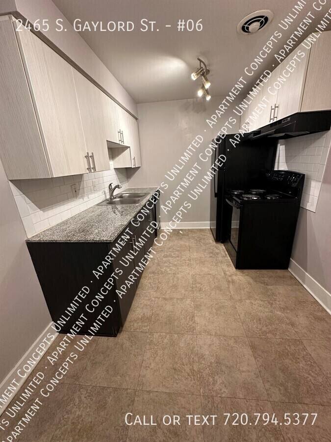Apartment for rent at 2465 S Gaylord St #4, Denver, CO 80210