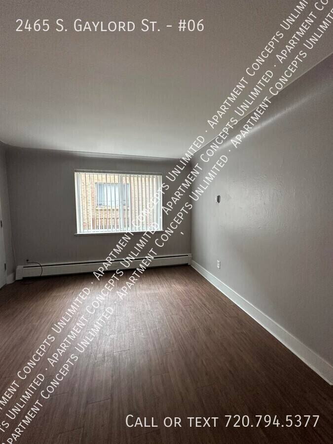Apartment for rent at 2465 S Gaylord St #4, Denver, CO 80210