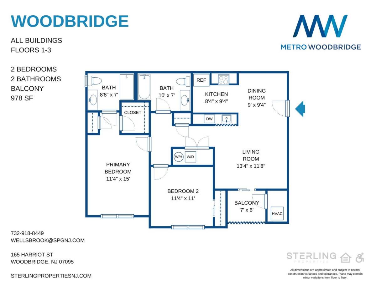 Apartment for rent at 165 Harriot St, Woodbridge, NJ 07095