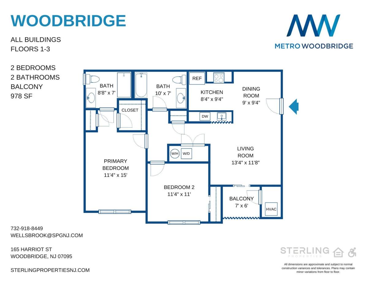 Apartment for rent at 165 Harriot St, Woodbridge, NJ 07095