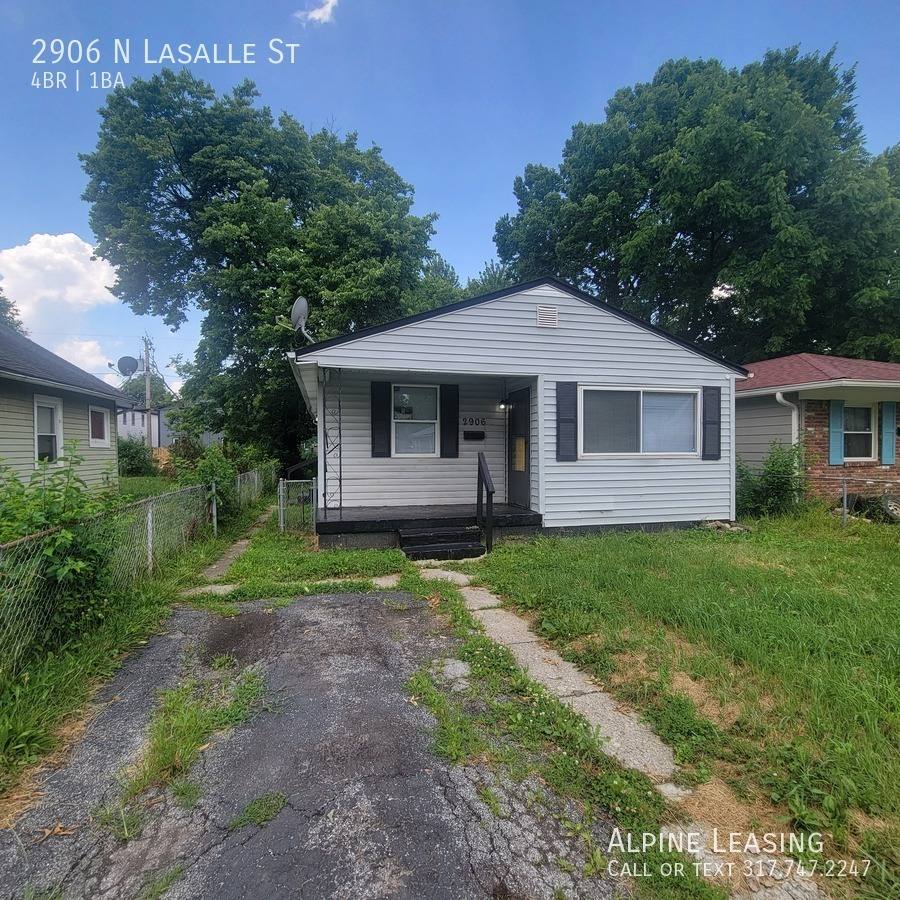 House for rent at 2906 N Lasalle St, Indianapolis, IN 46218