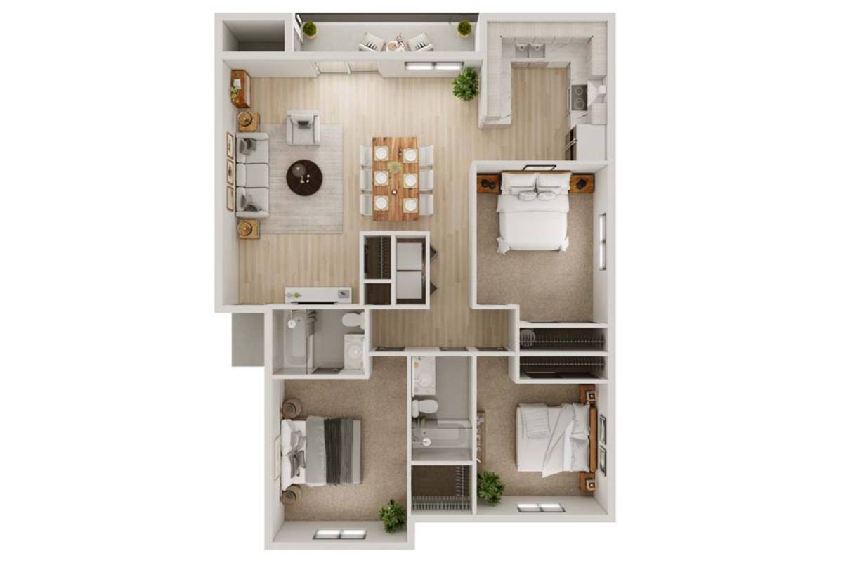 Apartment for rent at 3806 12th Ave SE, Lacey, WA 98503