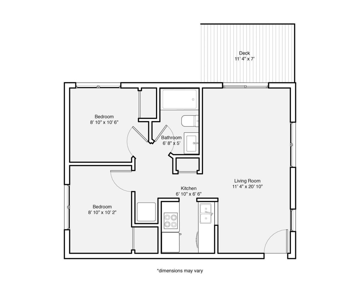 Apartment for rent at 1040 Mississippi St, Lawrence, KS 66044