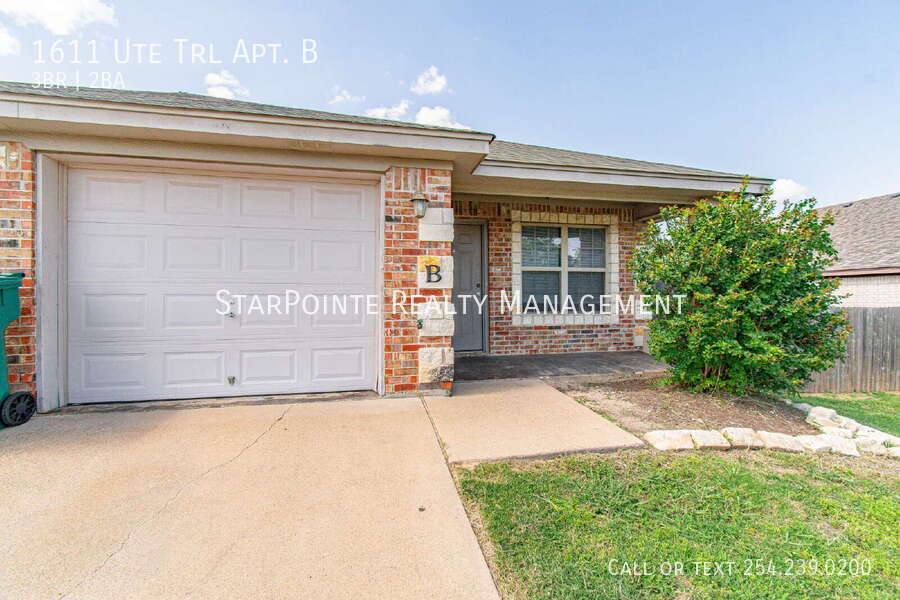 Apartment for rent at 1611 Ute Trail #BHarker HeightsTX 76548