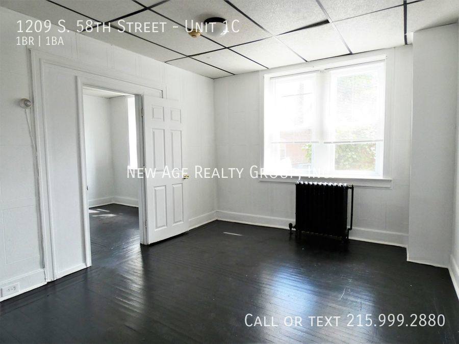 Apartment for rent at 1209 S 58th St #1C, Philadelphia, PA 19143