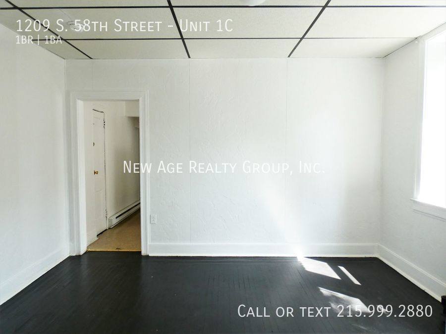 Apartment for rent at 1209 S 58th St #1C, Philadelphia, PA 19143