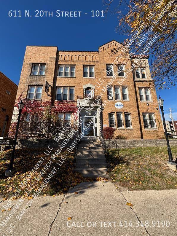 Apartment for rent at 611 N 20th St #101, Milwaukee, WI 53233