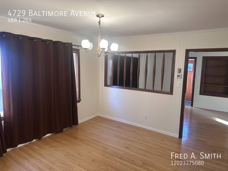 House for rent at 4729 Baltimore Ave, Hyattsville, MD 20781