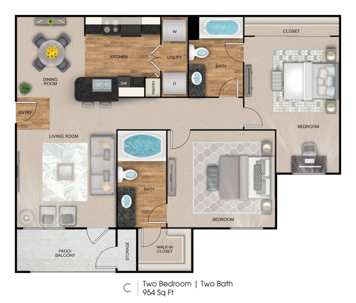 Apartment for rent at 2417 Colorado St, Mission, TX 78572
