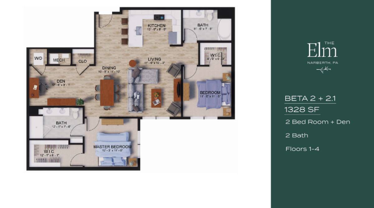 Apartment for rent at 114 Forrest Ave, Narberth, PA 19072