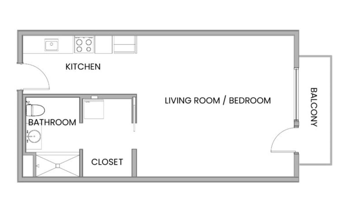 Apartment for rent at 2426 4th Ave, San Diego, CA 92103