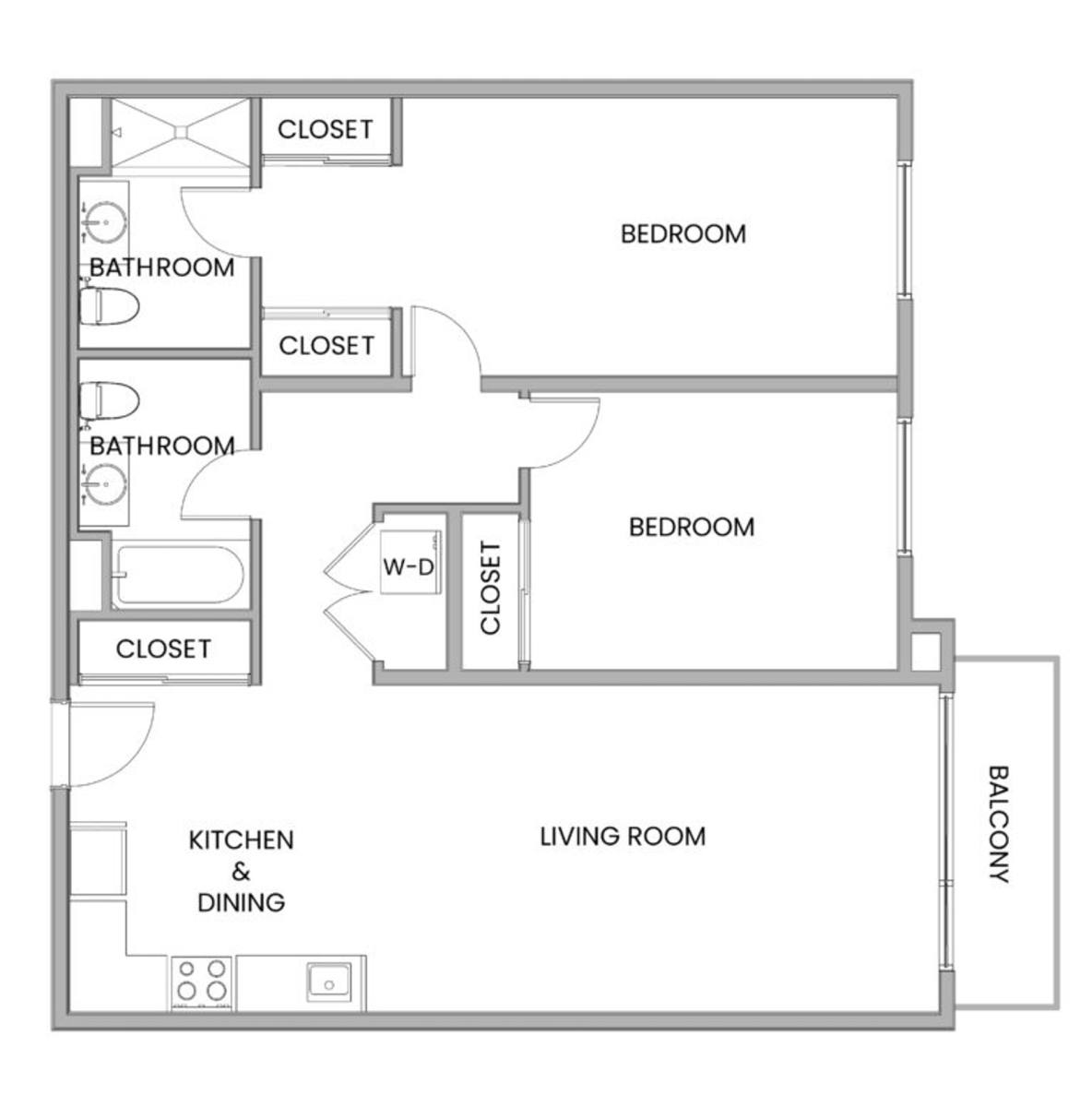 Apartment for rent at 2426 4th Ave, San Diego, CA 92103