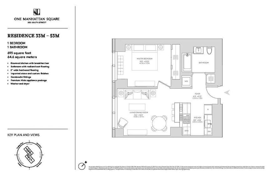 Apartment for rent at 252 S St #46M, New York, NY 10002