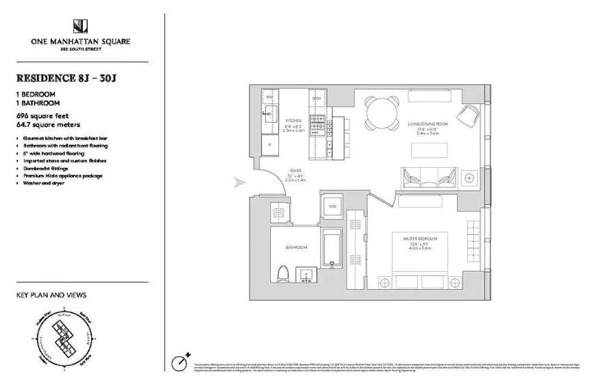 Apartment for rent at 252 S St #9J, New York, NY 10002