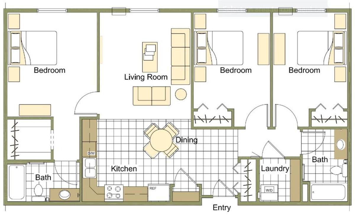 Townhouse for rent at 390 24th St SE, Huron, SD 57350
