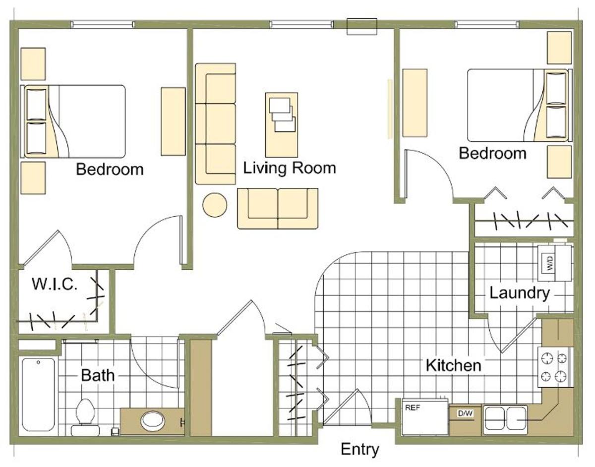 Townhouse for rent at 390 24th St SE, Huron, SD 57350