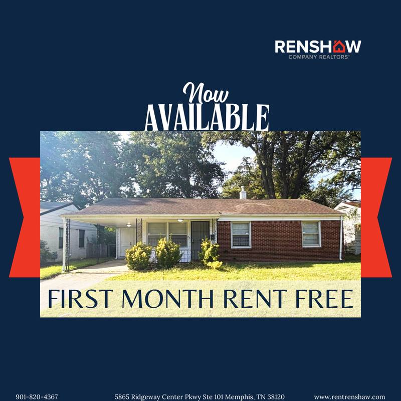 House for rent at 4667 Violet Ave, Memphis, TN 38122