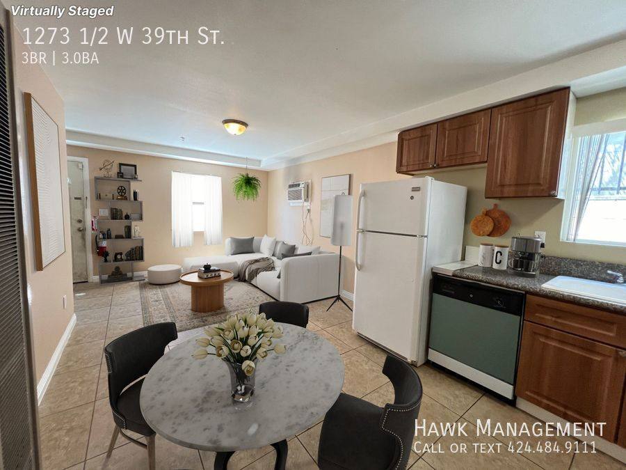 Apartment for rent at 1273 1 2 W 39th St, Los Angeles, CA 90037