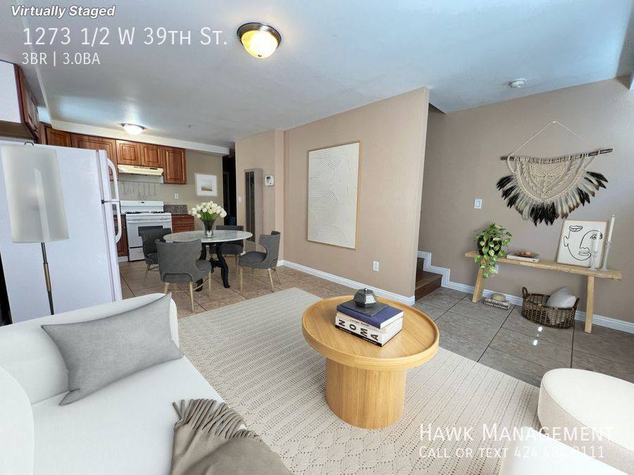 Apartment for rent at 1273 1 2 W 39th St, Los Angeles, CA 90037
