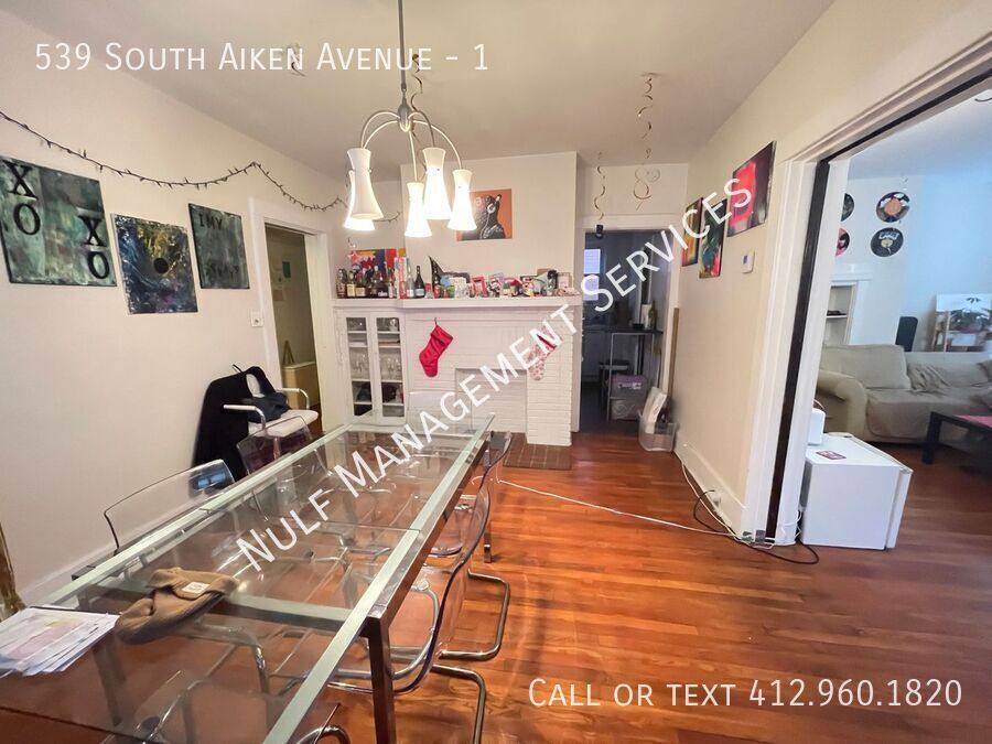 Apartment for rent at 539 S Aiken Ave #1, Pittsburgh, PA 15232