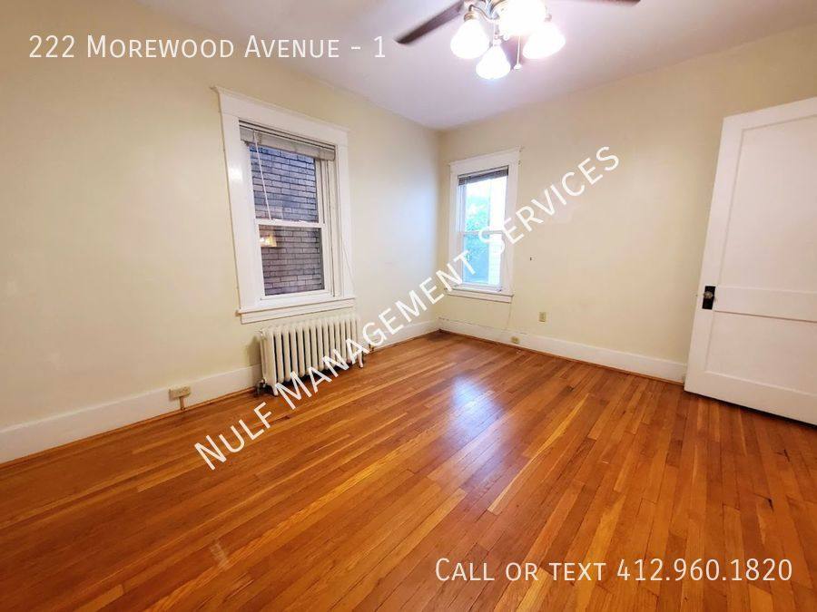 Apartment for rent at 222 Morewood Ave #1, Pittsburgh, PA 15213