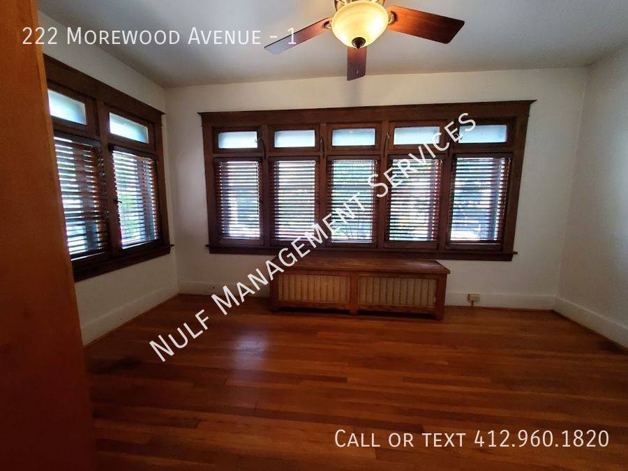 Apartment for rent at 222 Morewood Ave #1, Pittsburgh, PA 15213