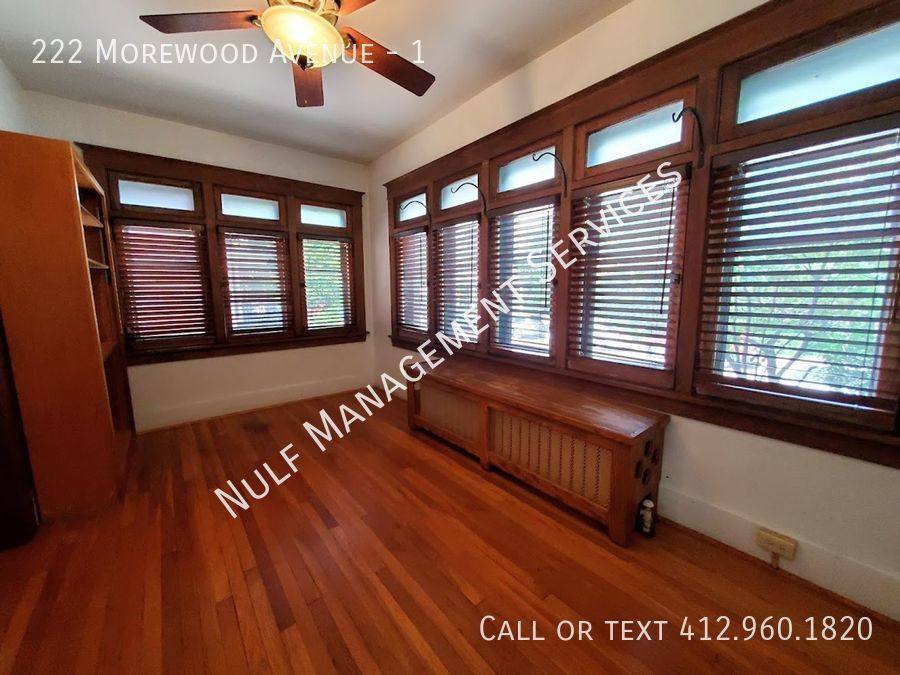 Apartment for rent at 222 Morewood Ave #1, Pittsburgh, PA 15213