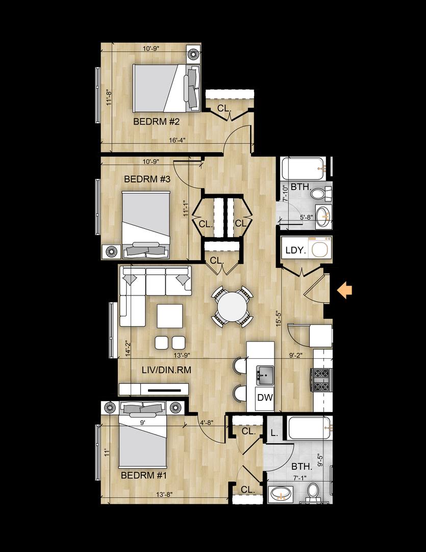 Apartment for rent at 305-319 Pennsylvania Ave, Paterson, NJ 07503