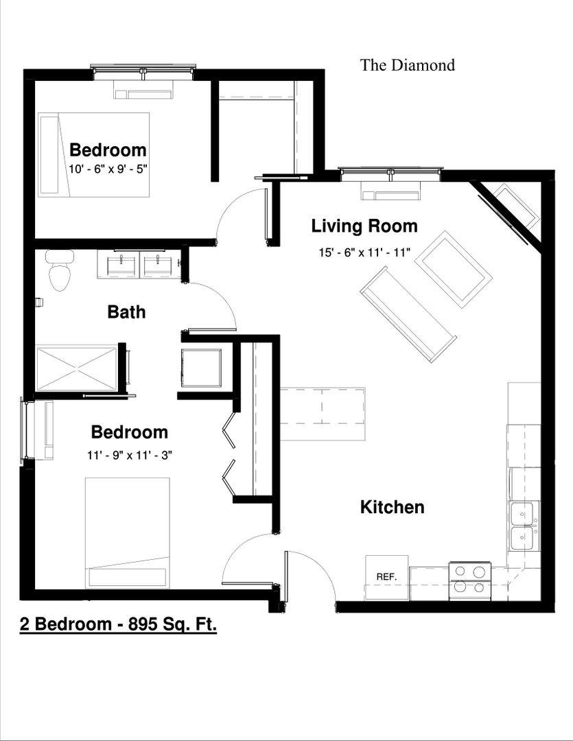 Apartment for rent at 601 22nd Ave, Silvis, IL 61282