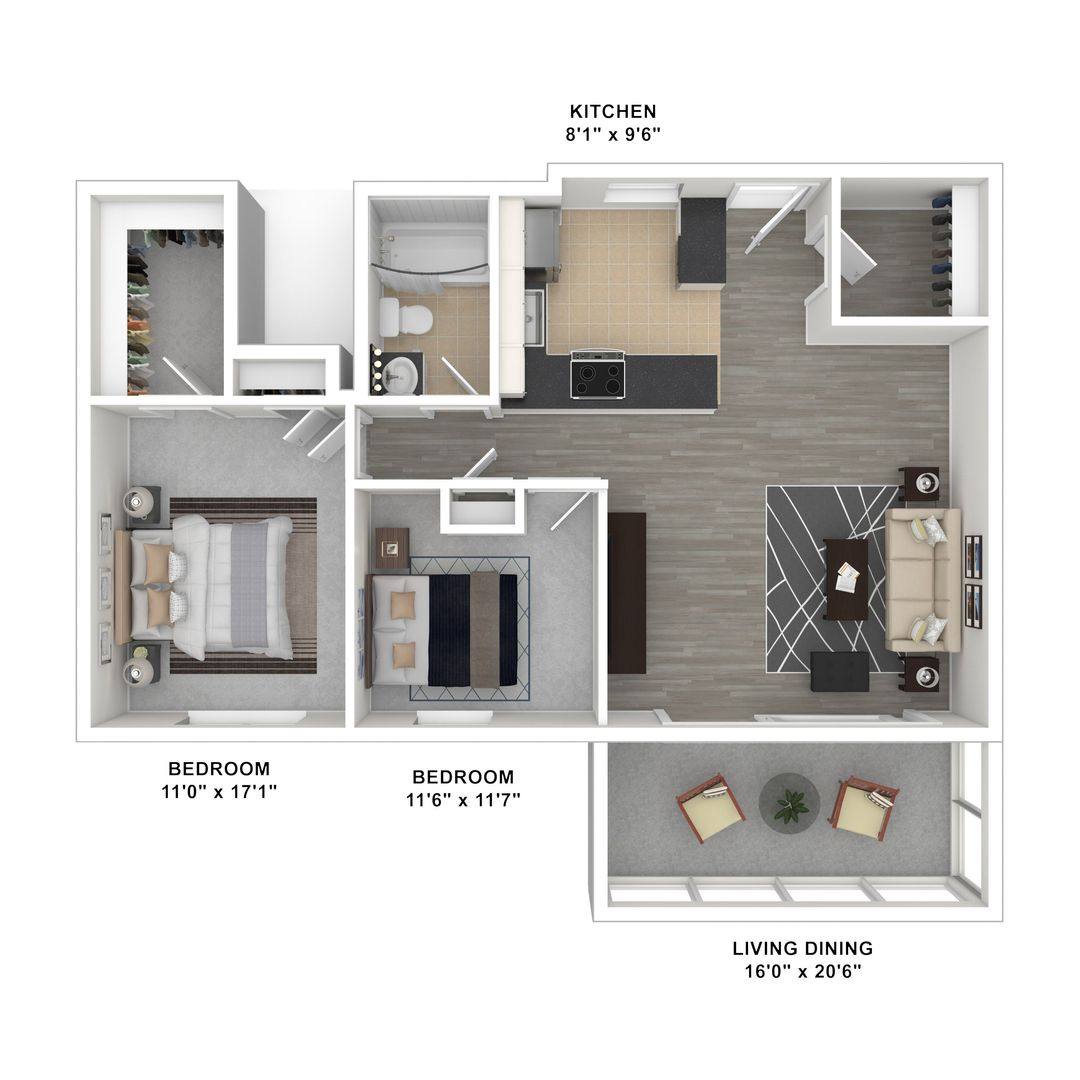 Apartment for rent at 20 W Lucerne Circle, Orlando, FL 32801