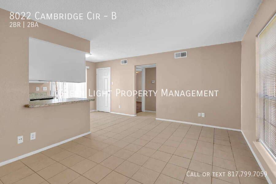 Townhouse for rent at 8022 Cambridge Circle #B, Fort Worth, TX 76108