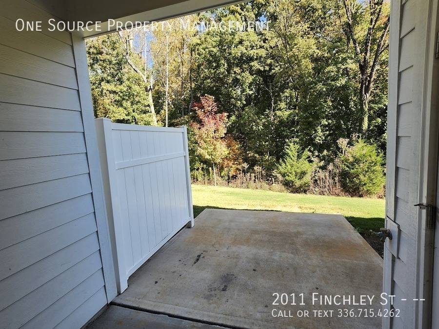 Townhouse for rent at 2011 Finchley St, Winston Salem, NC 27103
