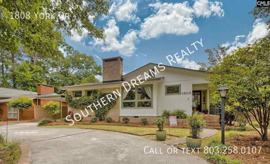 House for rent at 1808 York Dr, Columbia, SC 29204