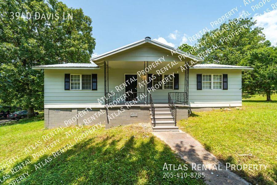 House for rent at 3940 Davis Lane, Pinson, AL 35126