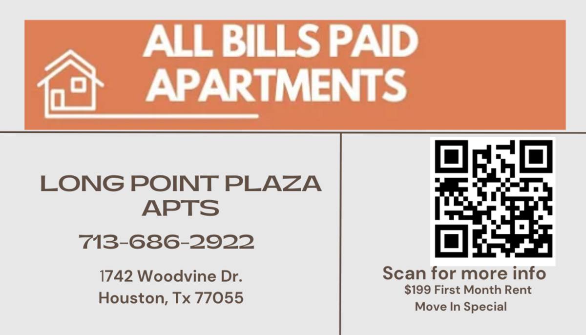 Apartment for rent at 1742 Woodvine Dr, Houston, TX 77055